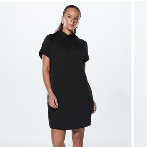 NWOT Yitty Black‎ Major Label Backless Hoodie Dress, Size M